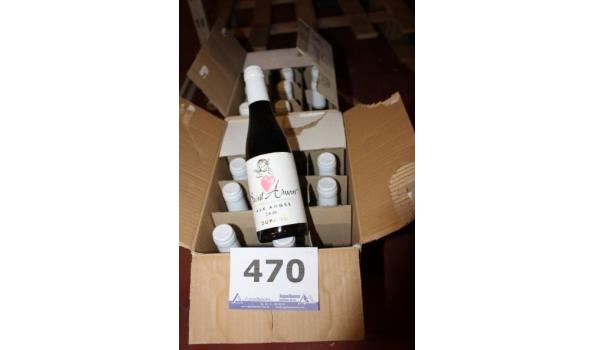 23 flessen à 37,5cl rode wijn Saint Amour Aux Anges, 2010